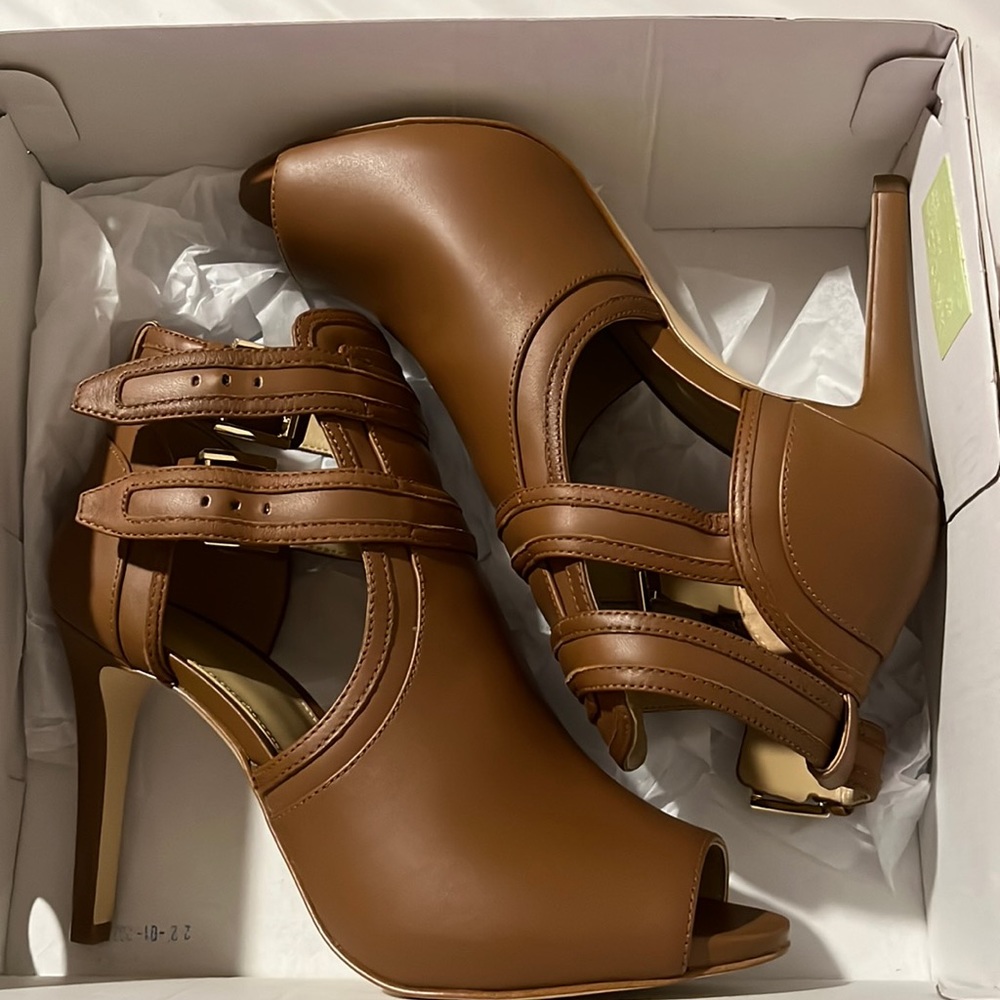 Michael Kors Blaze Open Toe Booties
